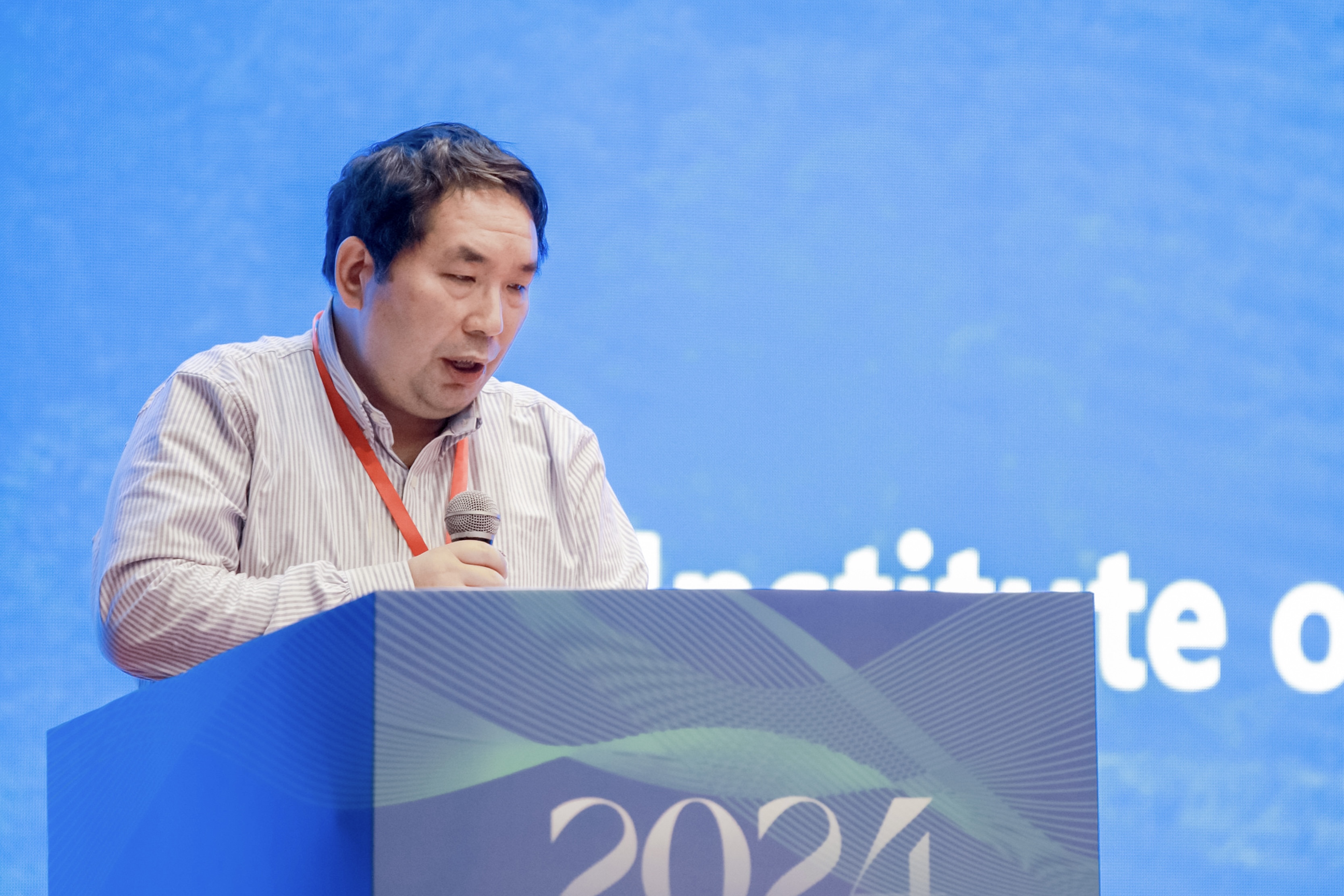 20240128-开云网流域高质量发展青年学术交流论坛-水利系-开幕式会场-彭文启致辞.jpg