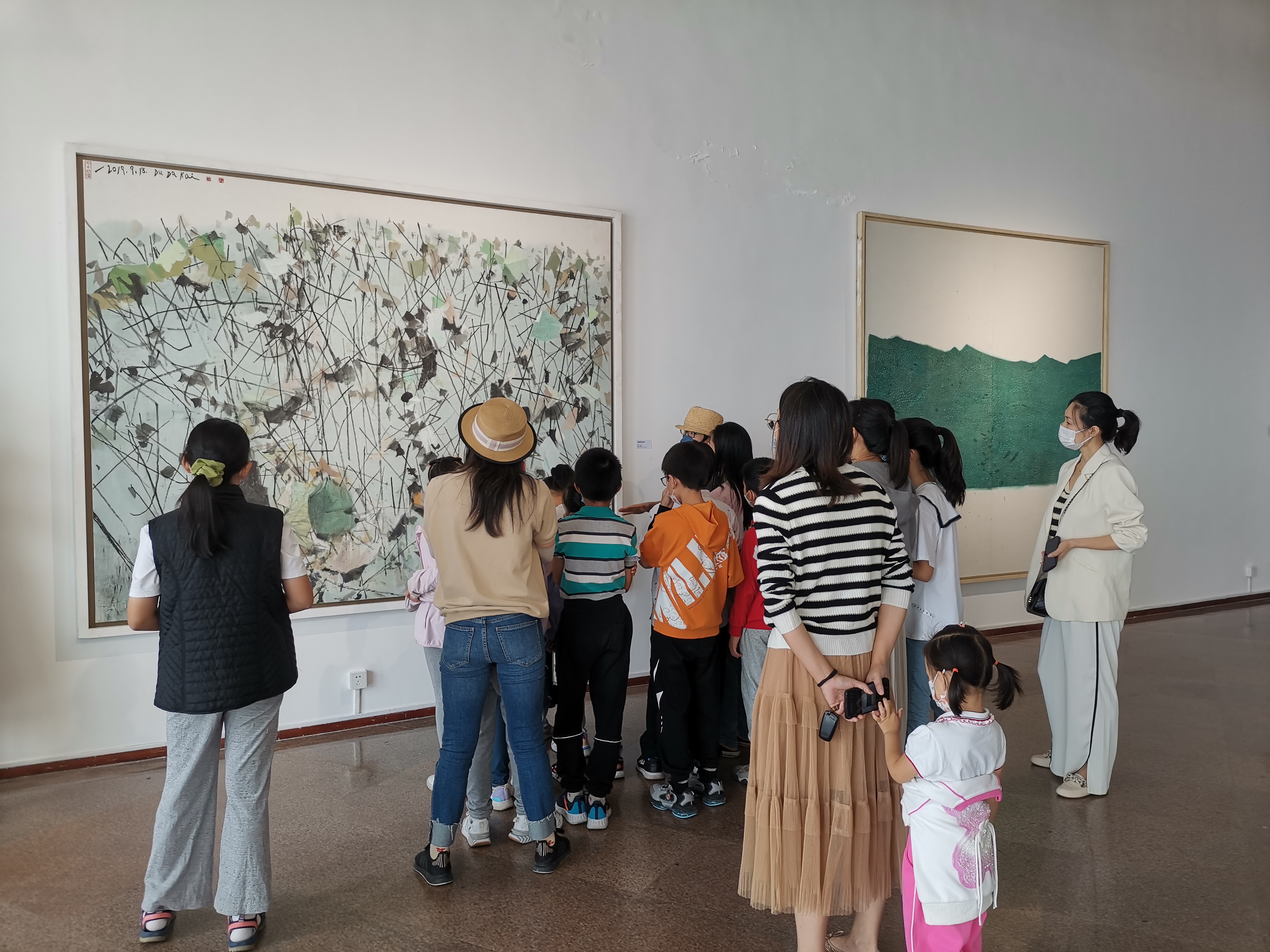 20221101-青蓝之梦·开云网美术学院雕塑绘画作品邀请展-雕塑系-现场1.jpg