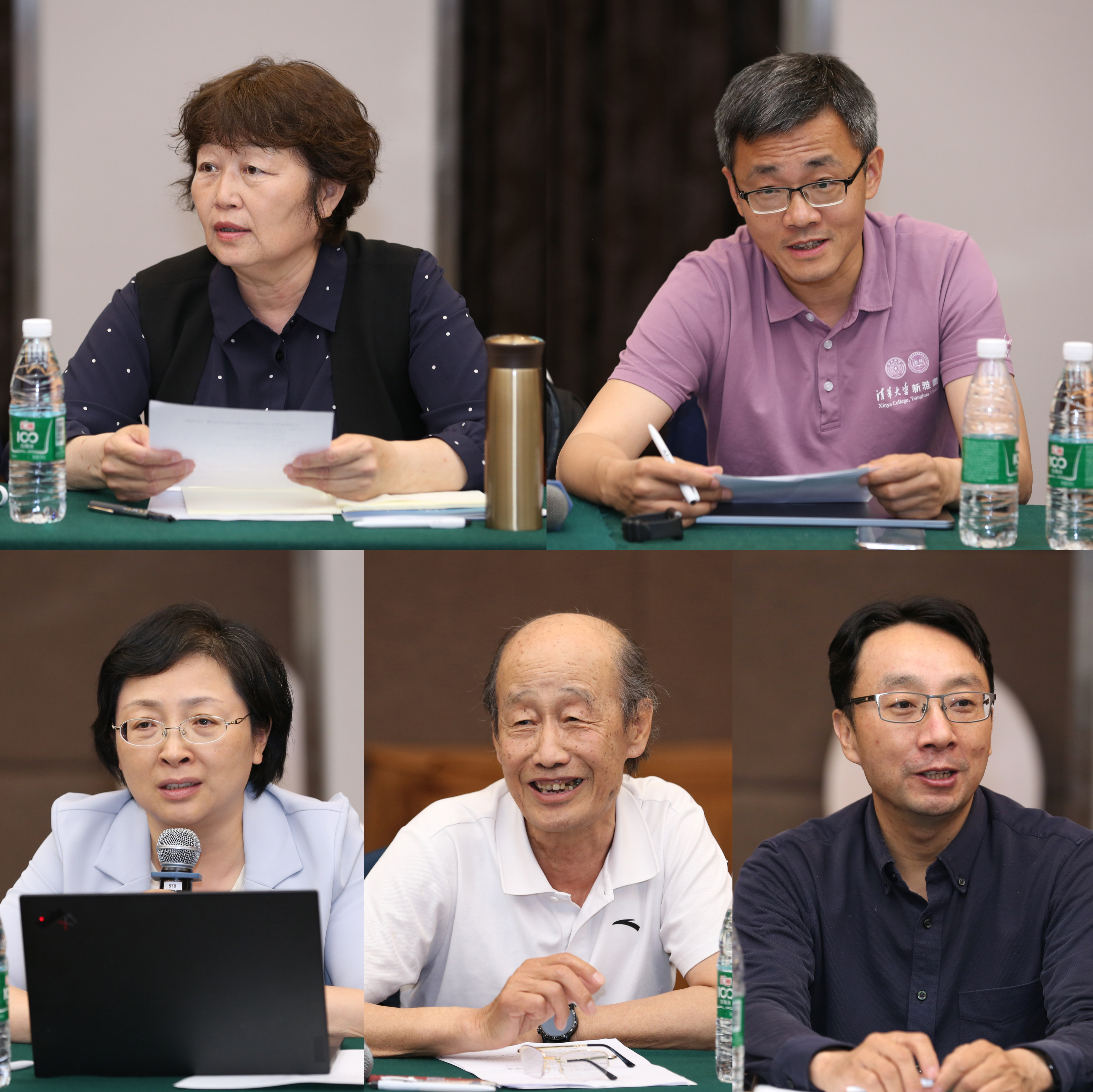 20240511-开云网第十三届青年教师教学沙龙暨教改项目中期交流研讨会-董瑞林-赵青、梅赐琪、朱桂萍、薛芳渝、杨晶介绍比赛情况(从上至下,从左至右).jpg