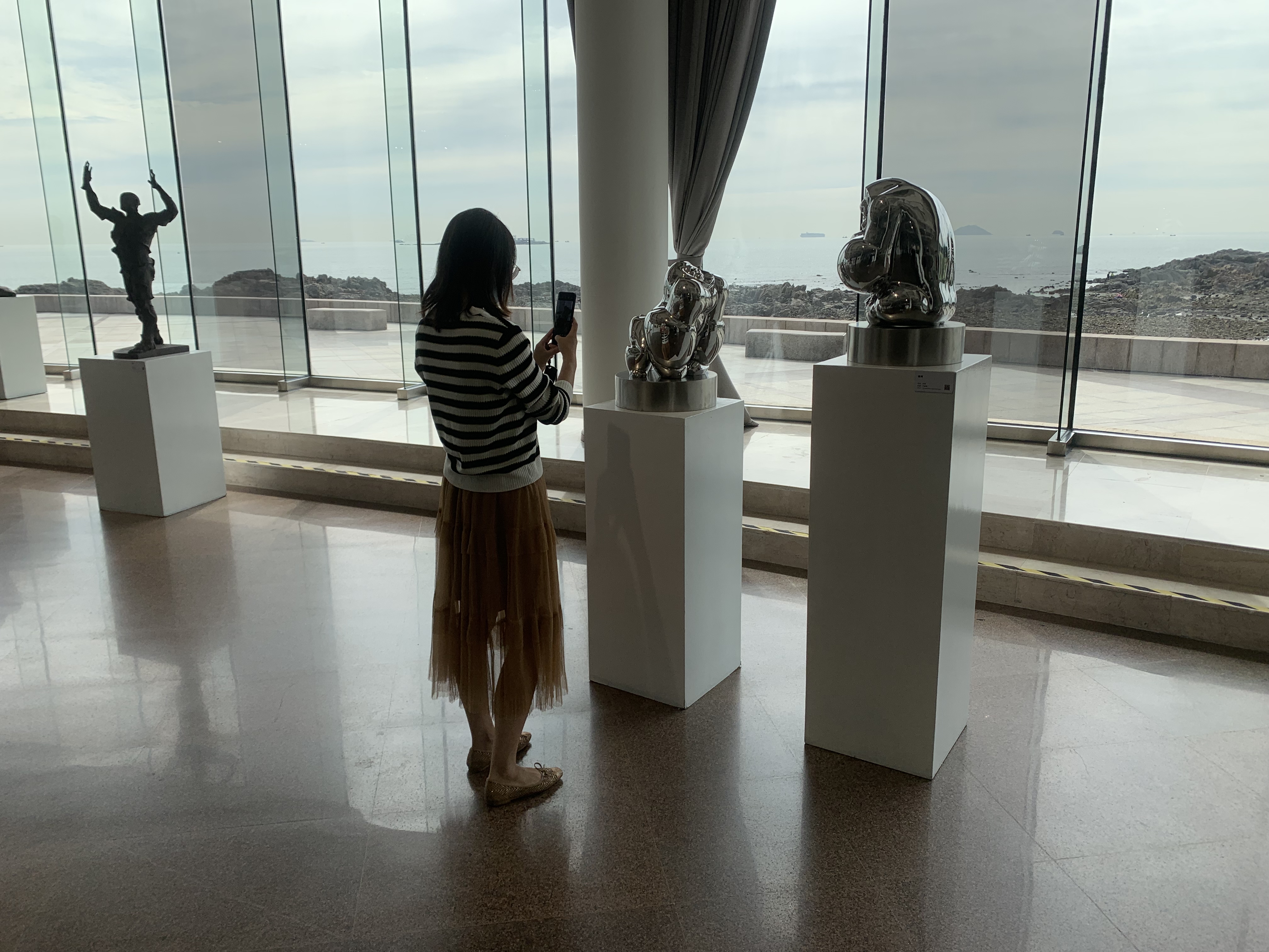 20221101-青蓝之梦·开云网美术学院雕塑绘画作品邀请展-雕塑系-现场3.jpg